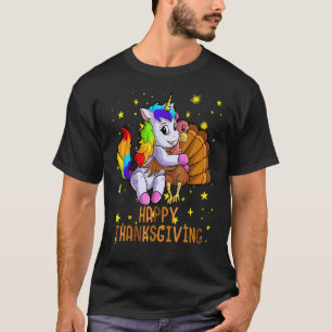 T-shirt Cute Unicorn Accrocs Turquie Bons thanksgivings fi