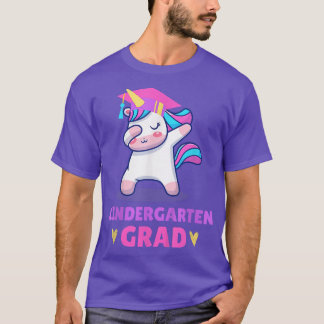 T-shirt Cute Unicorn Dabbing Kindergarten Graduation 2022