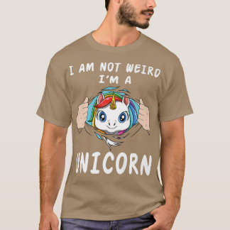 T-shirt Cute Unicorn Funny Saying Pretty Rainbow Colors