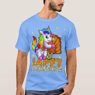 T-shirt Cute Unicorn Hugs Turquie Bon thanksgiving