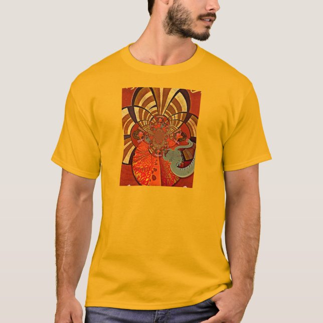 T-shirt Cute unique Giraffe Animal Hakuna Matata Design (Devant)