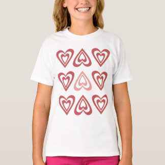 T-shirt Cute Valentine Hearts – Love & Romance Design