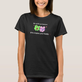 T-shirt Cute Valentine quote frog