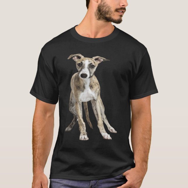 T-shirt Cute Whippet (Devant)