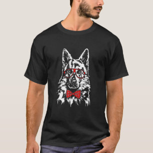 T-shirt Cute White Swiss Shepherd Chien chien chien chien 