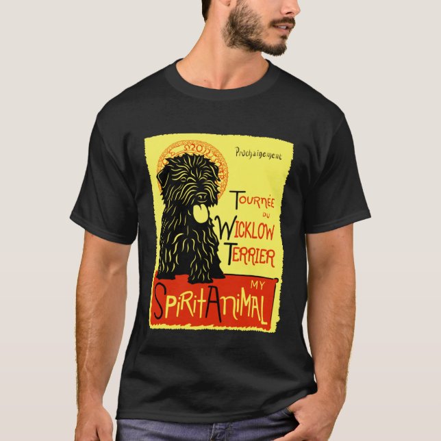 T-shirt Cute Wicklow Terrier Dog Glen of Imaal (Devant)