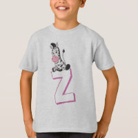 Cute Z pour Zèbre - Enfants Anglais ABCD Alphabet