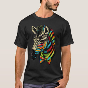 T-shirt Cute Zebra Animal sur Zebra 2