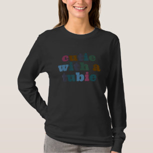 T-shirt Cutie Avec Tube D'Alimentation Tubie