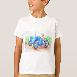 T-shirt Cutie l'agriculteur Guinée Peinture de porc