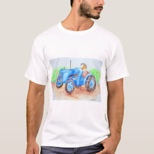 T-shirt Cutie l'agriculteur Guinée Peinture de porc