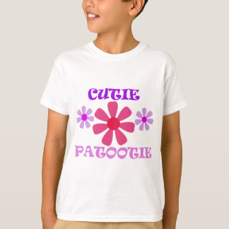 T-shirt Cutie Patootie avec des fleurs