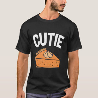 T-shirt Cutie Pie Citrouille Pie Thanksgiving Pour
