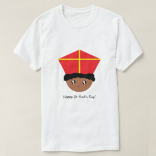 T-shirt Cutieful badine la mitre Zwarte Piet de