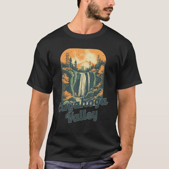 T-shirt Cuyahoga Valley Park Exploring US Outdoor National (Devant)