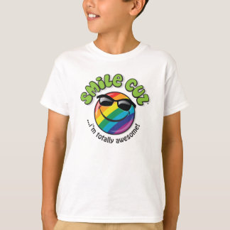 T-shirt cuz de sourire… je suis totalement impressionnant