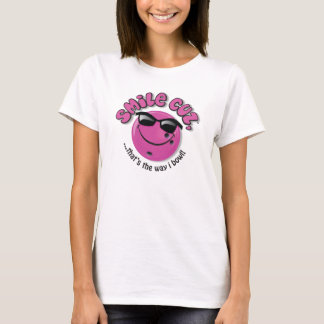 T-shirt cuz de sourire,… qui est la cuvette de la manière