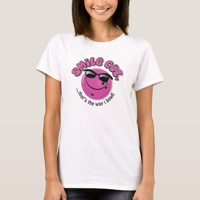 T-shirt cuz de sourire,… qui est la cuvette de la manière (Devant)