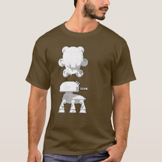 T-shirt CV08 brn pln/el