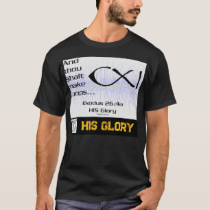 T-shirt CXI : Sa Gloire / Vivre Pour Jésus