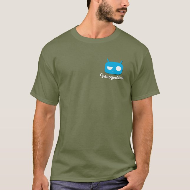T-shirt Cyanogenmod Team (Devant)