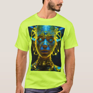 T-shirt Cyber-Ange Mystique : Le Réveil Divin