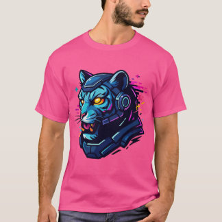 T-shirt Cyber Animaux - Créatures futuristes du Digita