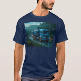 T-shirt Cyber Camion futuriste de 2077