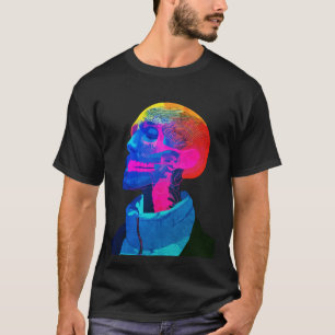 T-shirt Cyber-crâne - Anatomie futuriste