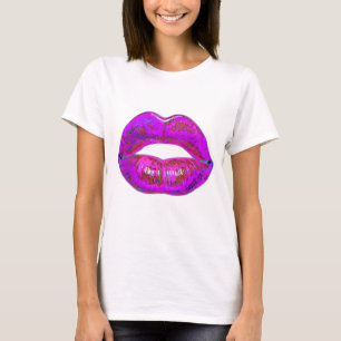 T-shirt Cyber Lèvres Vénus - Mes lèvres R 4 U. Multiplié.