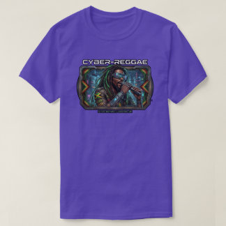 T-shirt Cyber Reggae Futurs Rythmes Kingston Jamaïque