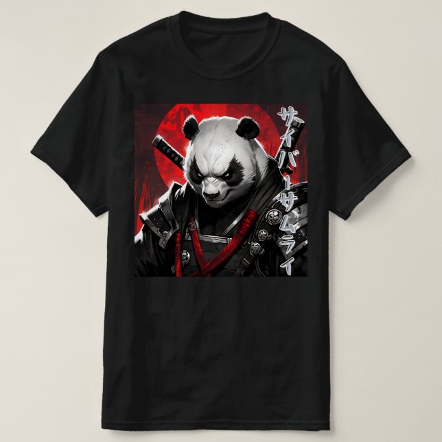 T-shirt "Cyber ​ ​ Samurai" (Design devant)