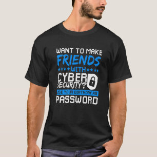T-shirt Cyber Sécurité Expert Network Security & Casquette