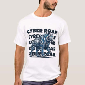 T-shirt Cyber Tiger
