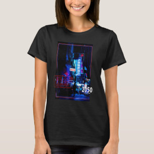 T-shirt Cyberpunk futuriste Lofi Streetwear Japan Street