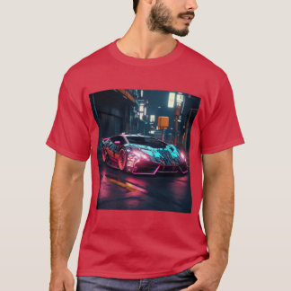 T-shirt Cyberpunk Huracan