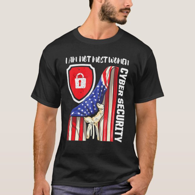 T-shirt Cybersécurité IT Analyst Certified Tech Security 2 (Devant)