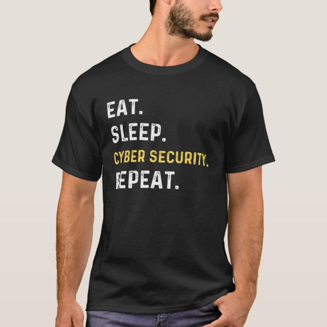 T-shirt Cybersecurity Analyst technology engineer cyber se (Devant)