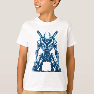 T-shirt Cyborg Alien Warrior - Futuristic Sci-Fi Monster
