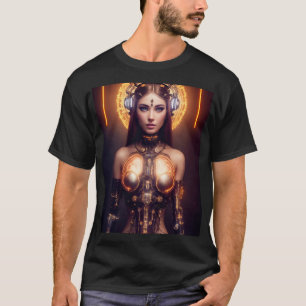 T-SHIRT CYBORG ROBOT DE VENUS GLOWING
