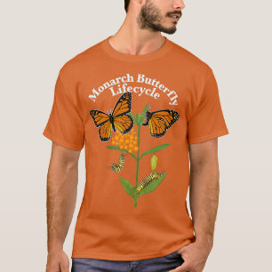 T-shirt Cycle de vie des papillons monarques du papillon m