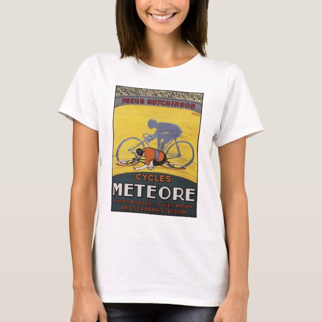 T-SHIRT CYCLES METEORE (Devant)