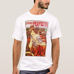 T-shirt Cycles Perfecta par Alphonse Mucha