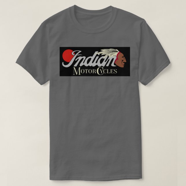 T-shirt Cycles rouges indiens (Design devant)