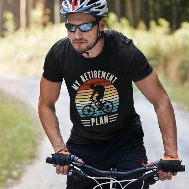 T-shirt Cycling is my Retirament Plan (Créateur téléchargé)