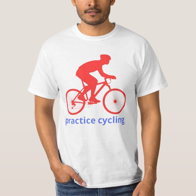 T-shirt Cycling Lover Design | Trendy Custom Apparel  (Devant)