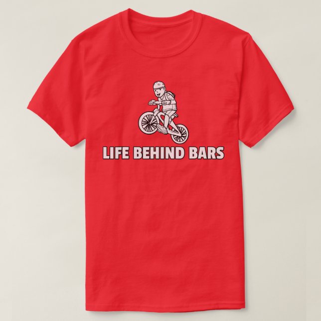 T-shirt Cycling Mountain Bike Funny Bicycle    (2)  (Design devant)