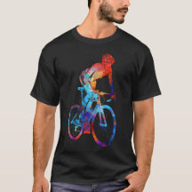 Cycling Road Bicycle Watercolor Painting