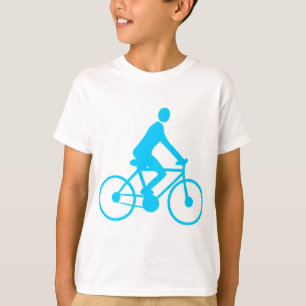 T-shirt Cyclisme - Ciel bleu