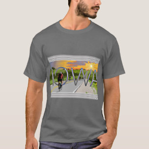 T-shirt Cyclisme En Iowa